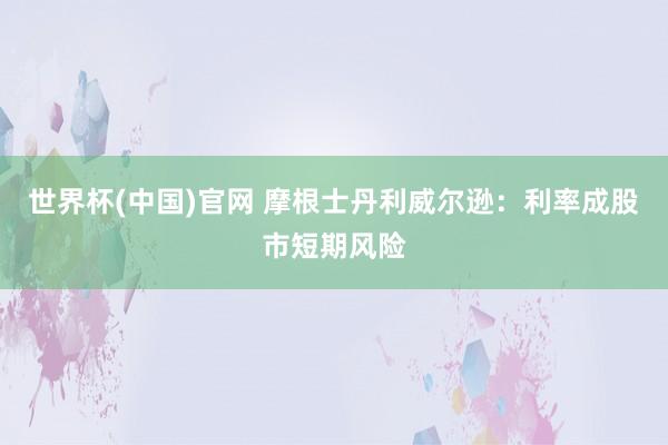 世界杯(中国)官网 摩根士丹利威尔逊：利率成股市短期风险